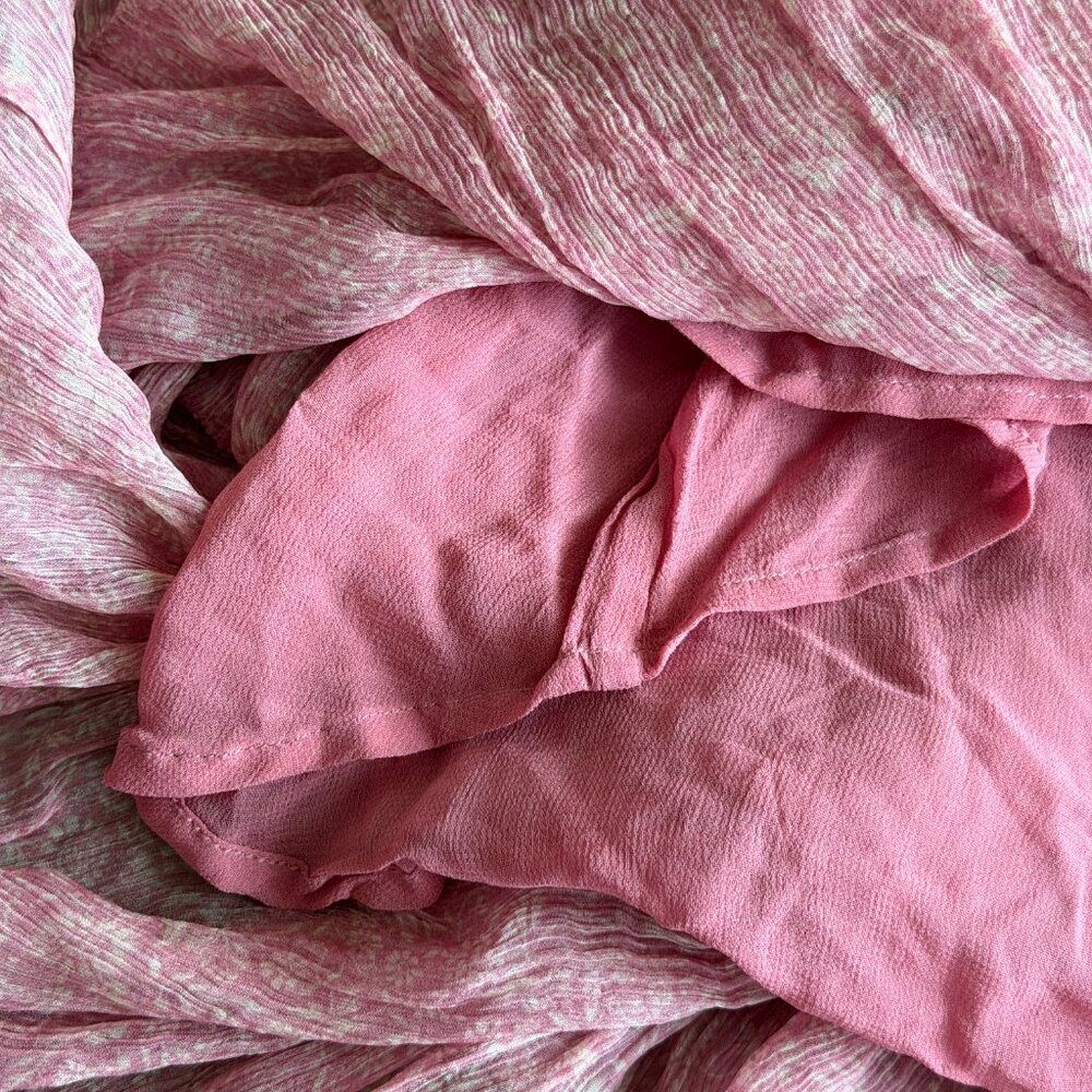 Doen Antoinette Dress in Carnation Garden Bloom - XS, 100% Silk - Picture 6 of 11